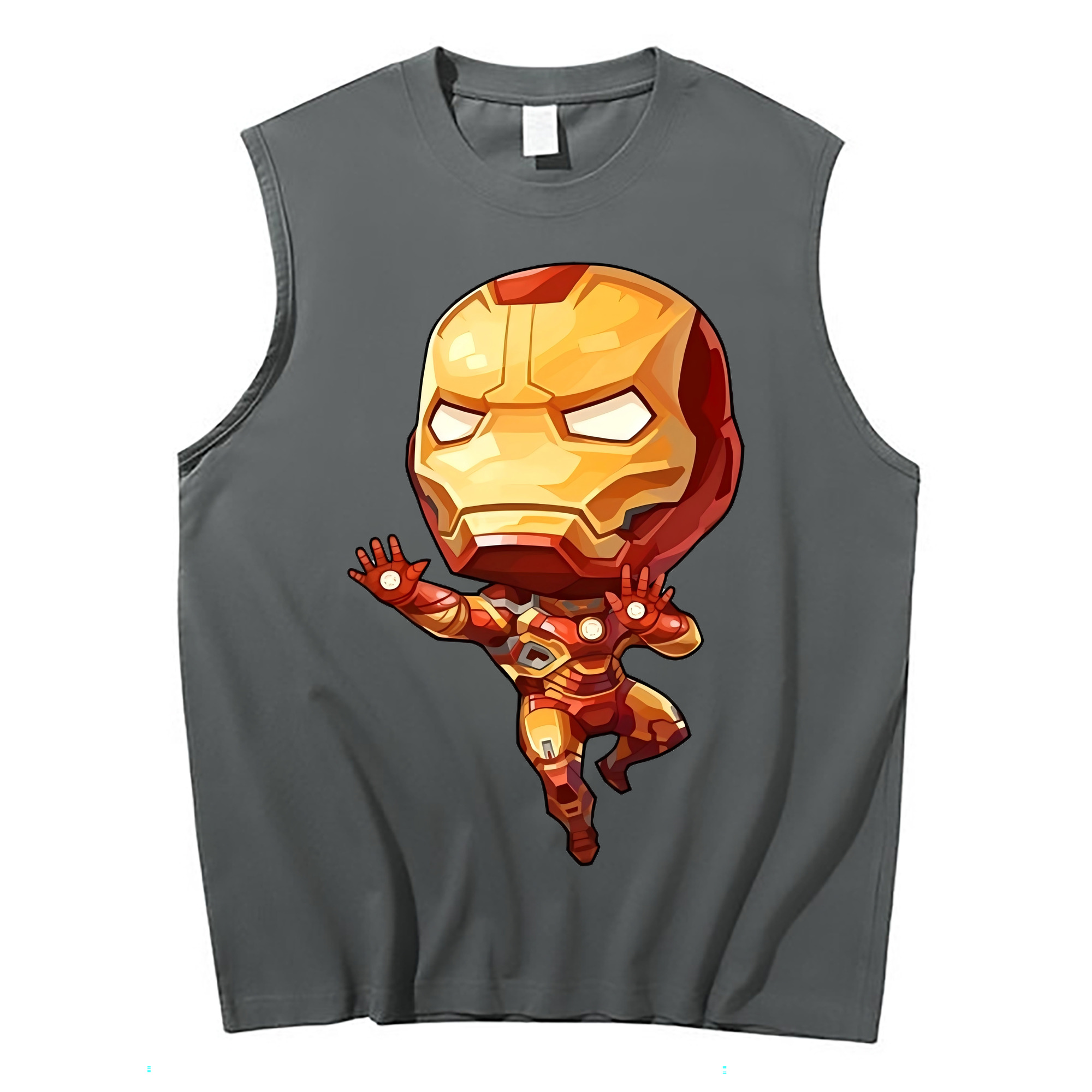 （画像用） アベンジャーズ The Avengers コットン100％タンクトップ（フロントプリント）